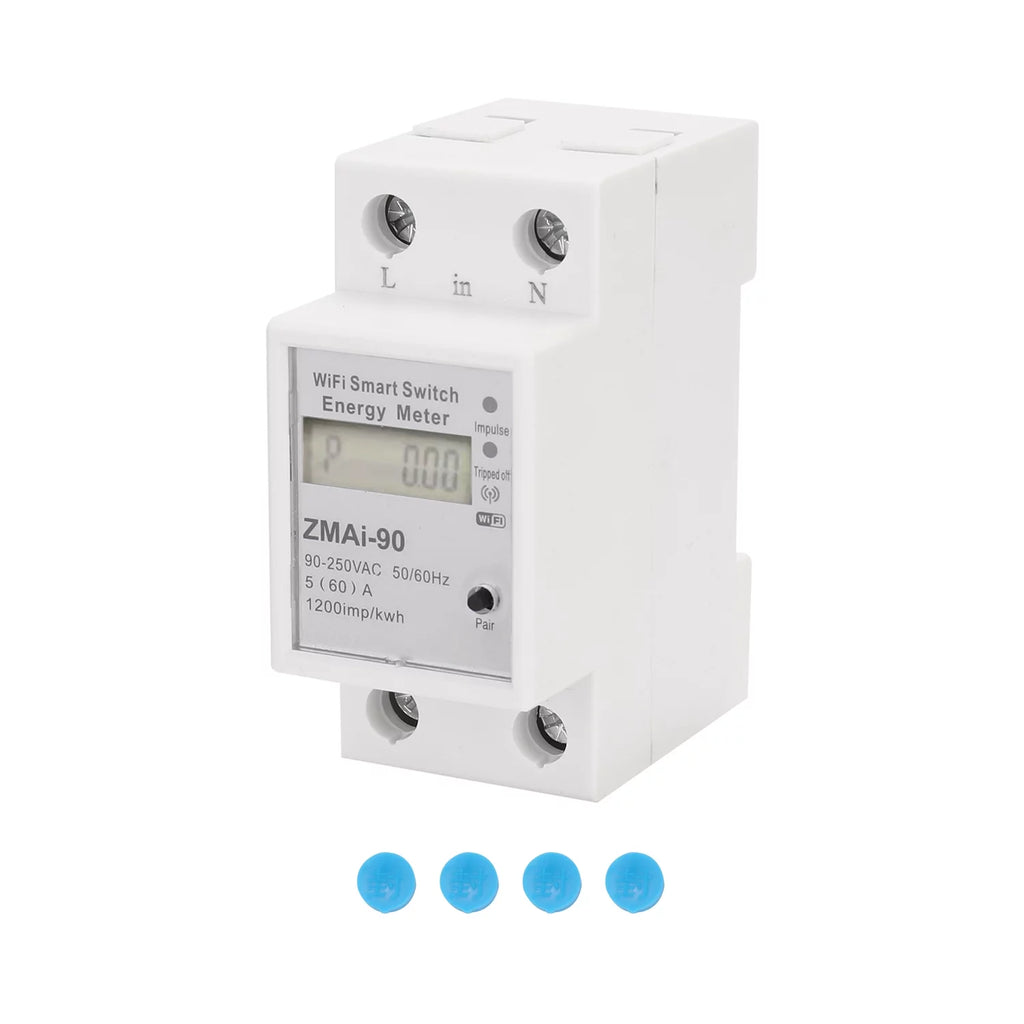 Single-Phase Din Rail Wifi Energy Meter H8272