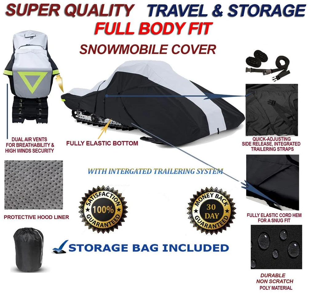 600 Denier Snowmobile Travel and Storage Cover Z454