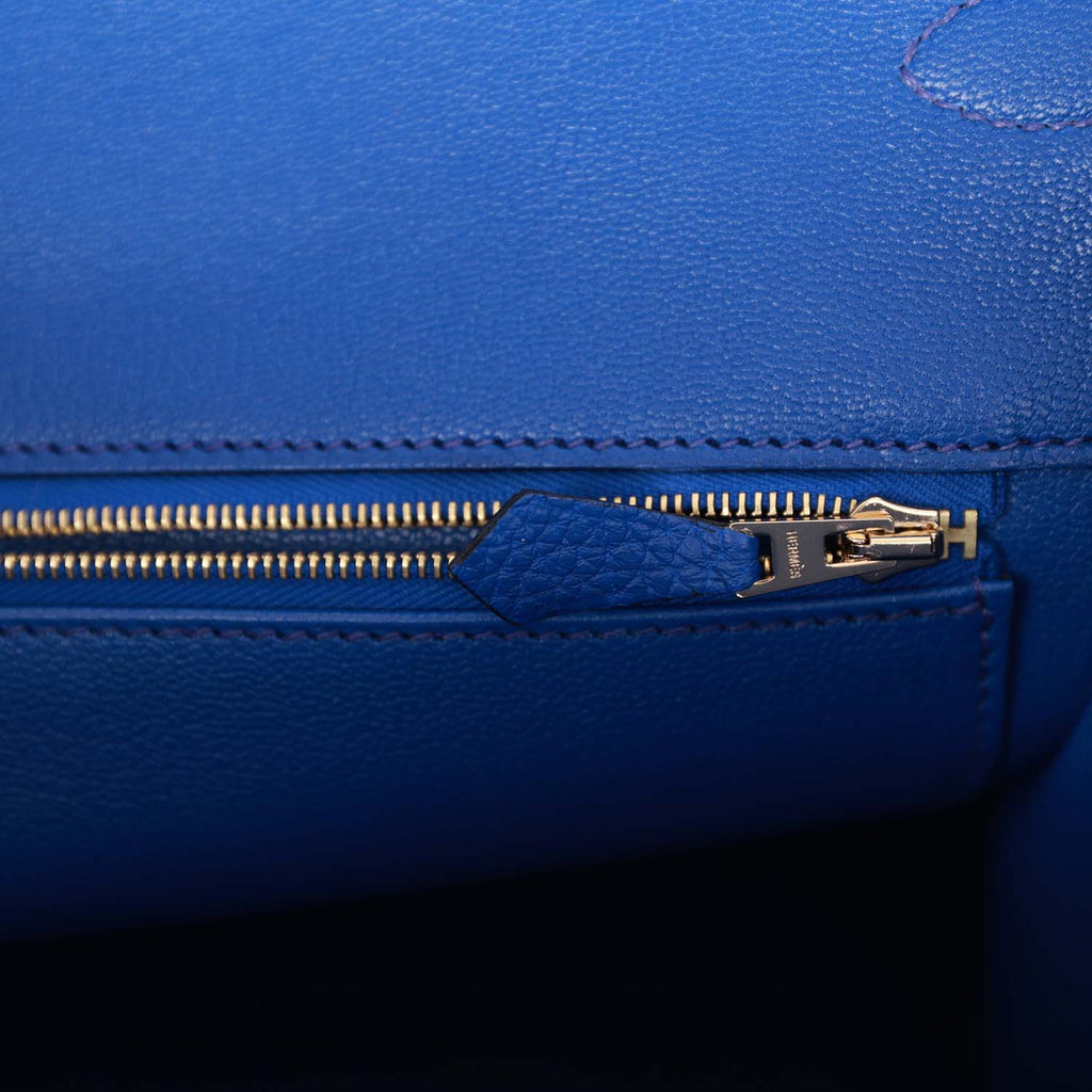 Birkin 40 Bleu Royal Togo Gold Hardware M371199