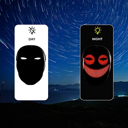 Led Mask with Rechargeable App Controlled Q8110