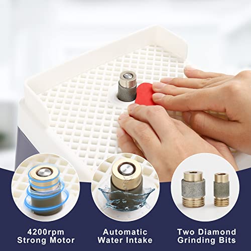 Stained Glass Grinder Kit with 5/8" & 1" Grinder Bits A72073