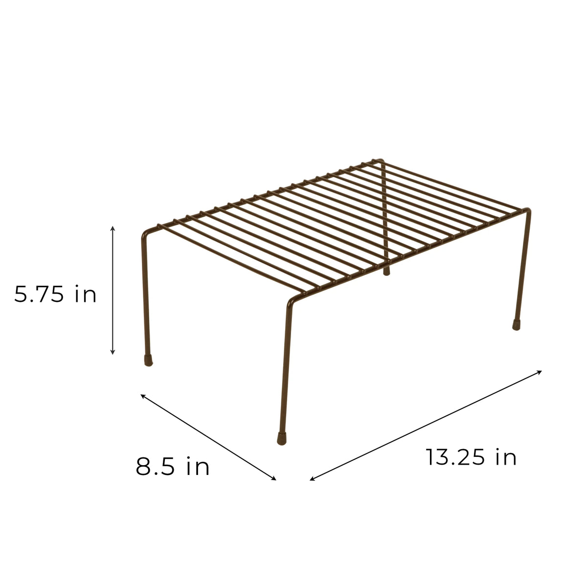 Bronze Storage Shelf Rack H6266