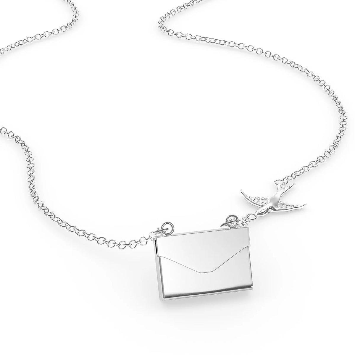 Silver Locket Necklace U933955