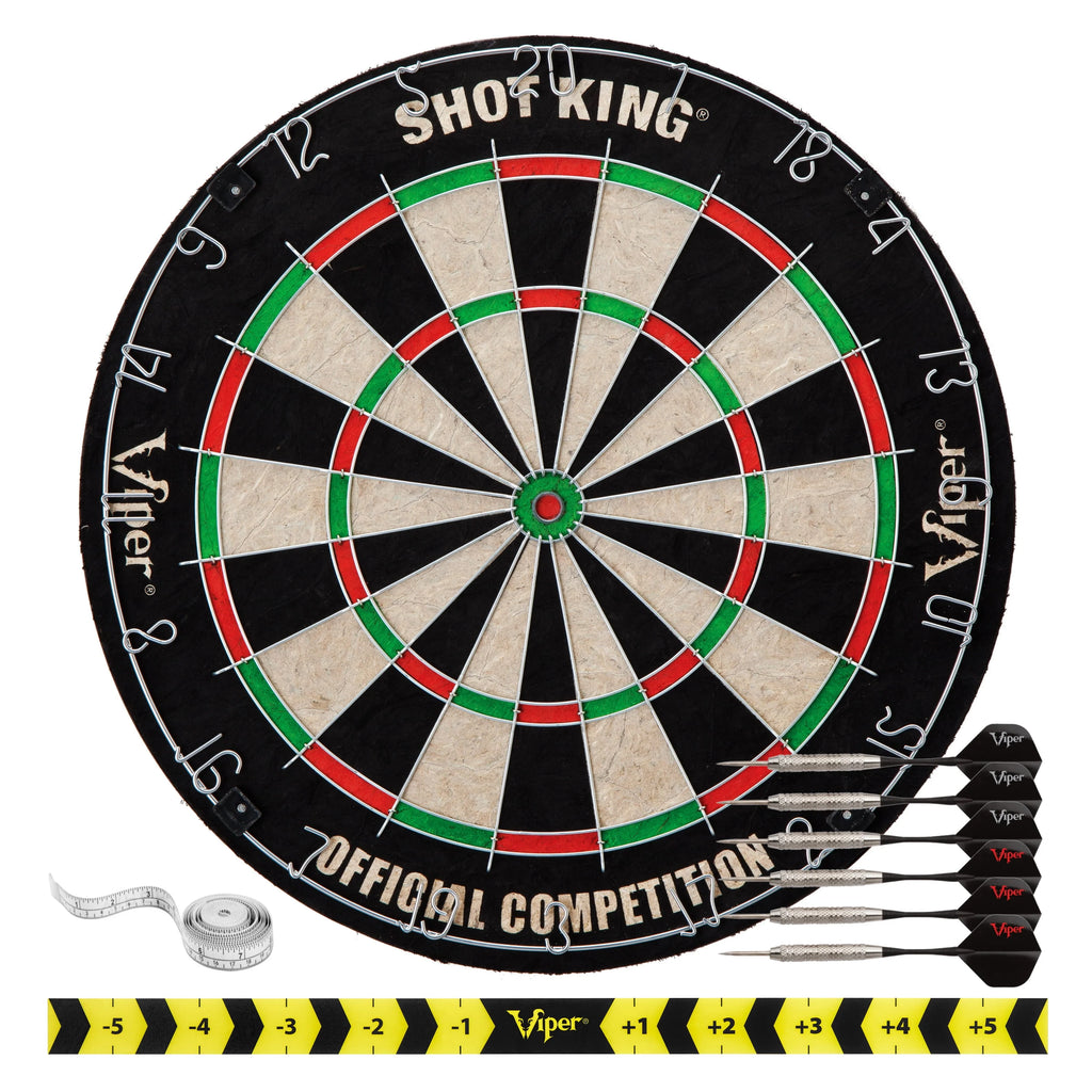 Steel Tip Dart Backboard and Sisal Dartboard P18895