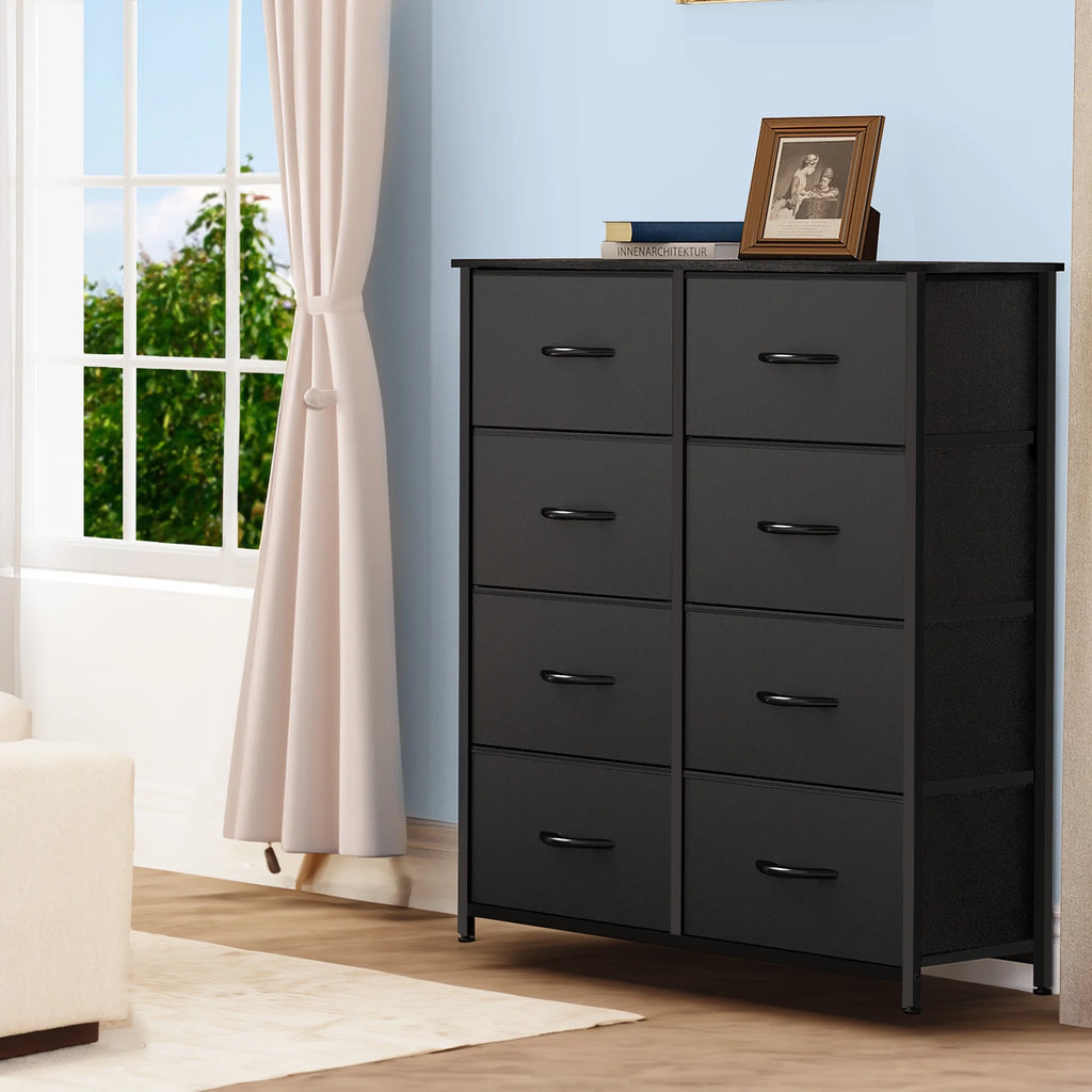 8 Drawer Fabric Dresser L84243