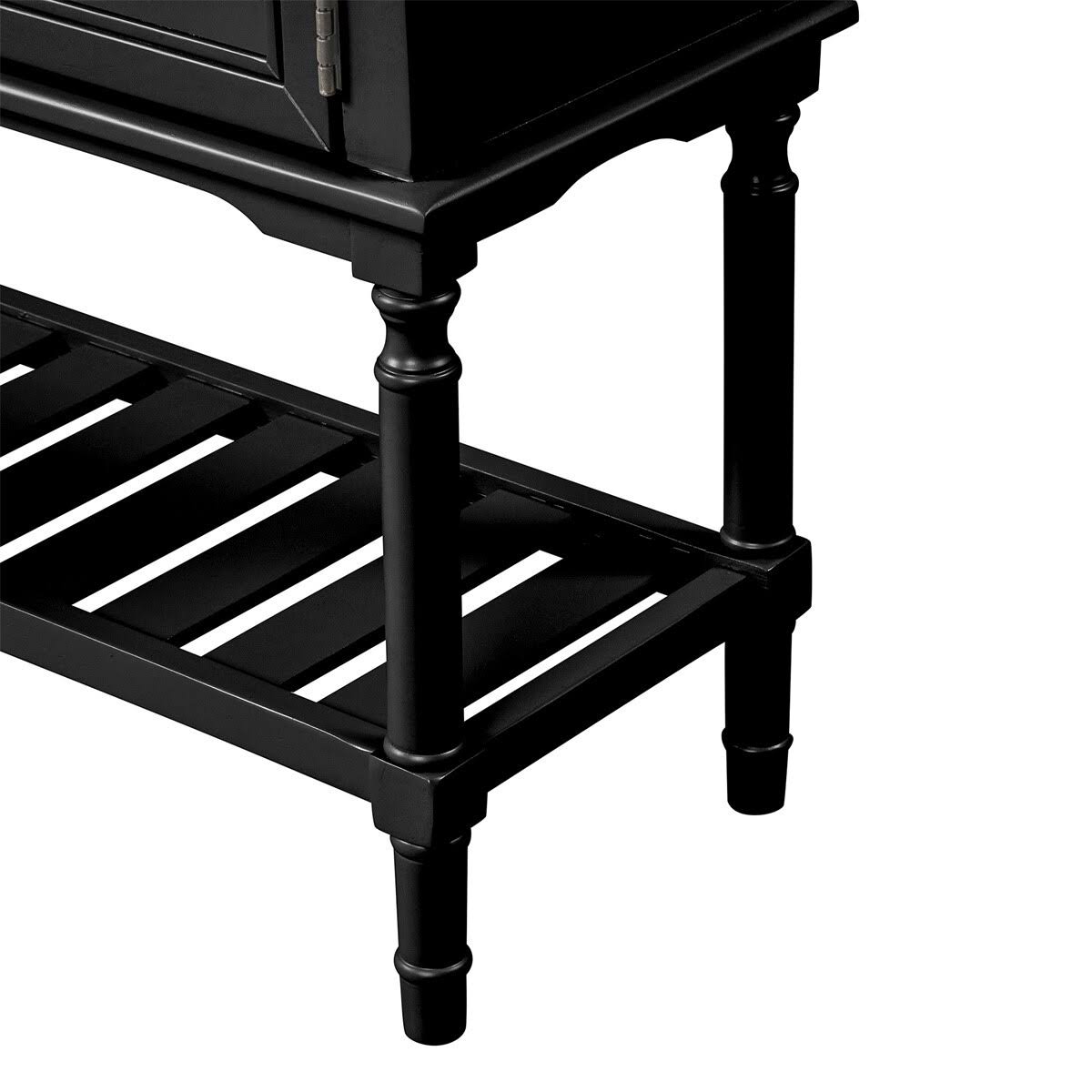 Light Green Console Table with 2 Drawers W2749