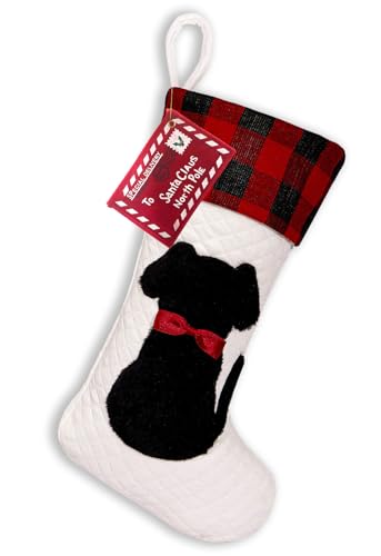20 inch Dog Christmas Stocking J22852
