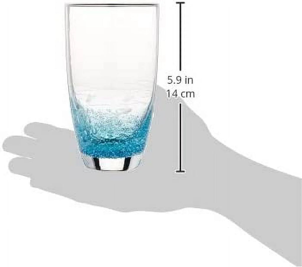 Blue Cut Glass High Ball L194369