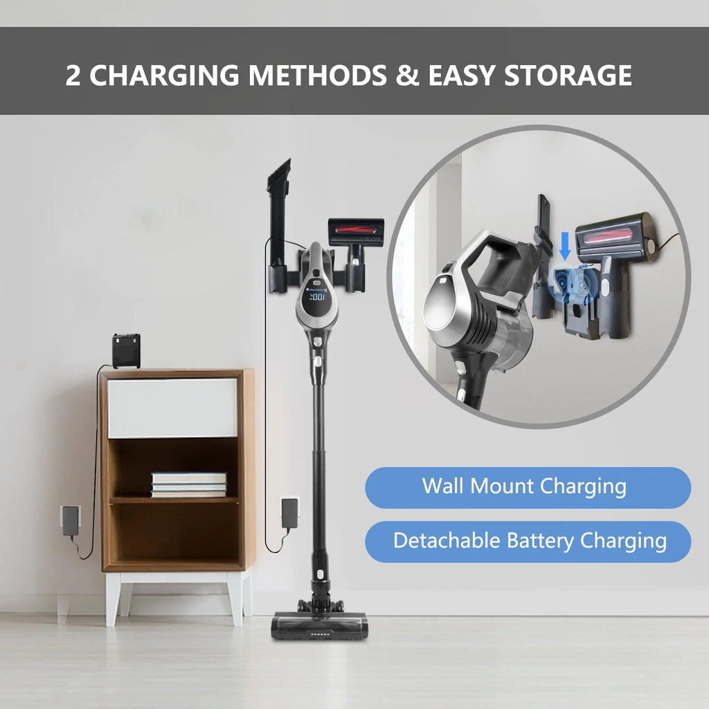 Cordless Vacuum with LED Display M886