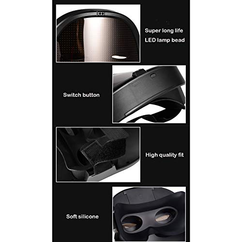 Led Mask with Rechargeable App Controlled Q8110