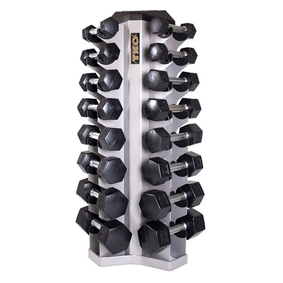 8 Pair Vertical Dumbbell Rack Y4649