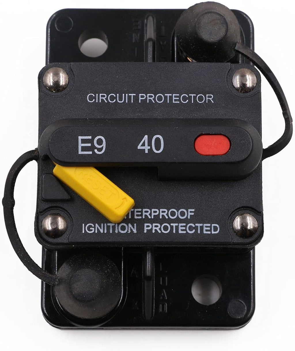 100 Amp Waterproof Circuit Breaker with Manual Reset Switch B26299