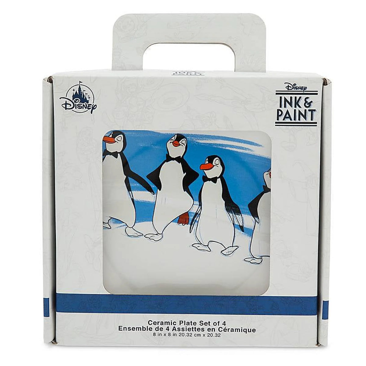 Ceramic Salad Plate Set of 4 J38115