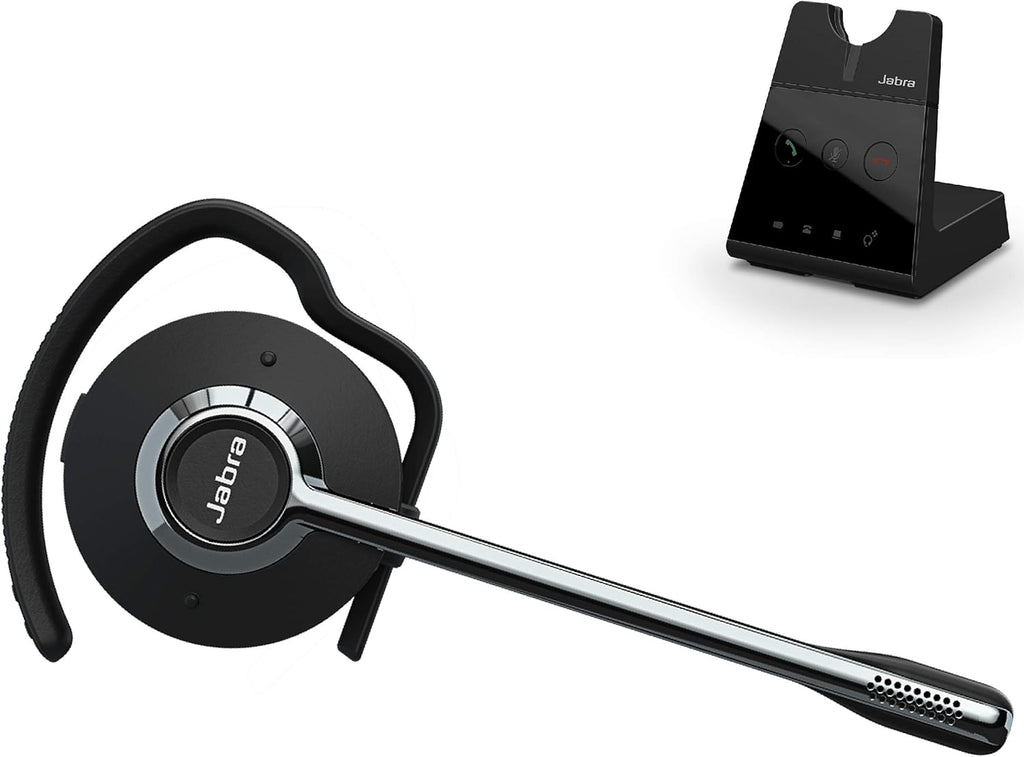 Wireless Mono Telephone Headset with Noise-Cancelling Microphone M928