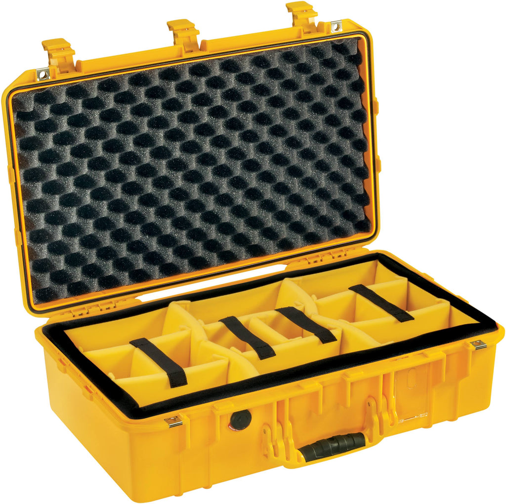 Yellow Air Case with Padded Dividers Y47765