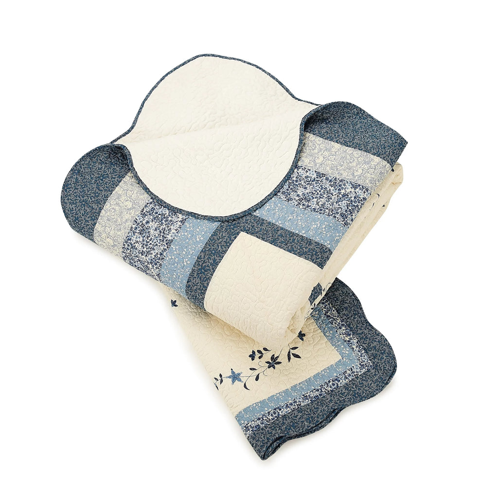 Blue Bedspread P483