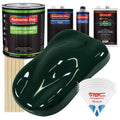 British Racing Green Urethane Basecoat Clearcoat Car Auto Paint Medium Gallon Kit Q649816