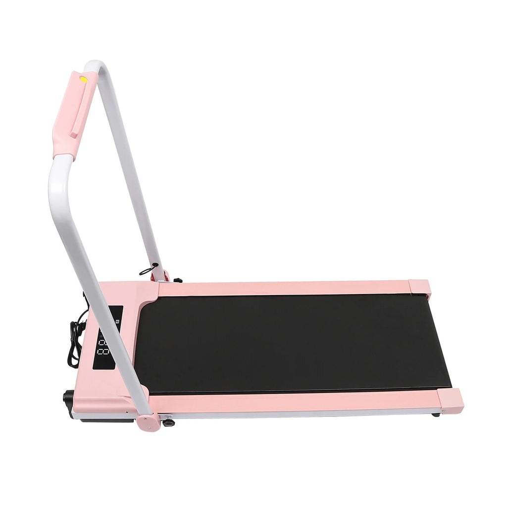 500W 2HP Folding Treadmill with Remote Control 220lbs Capacity H974
