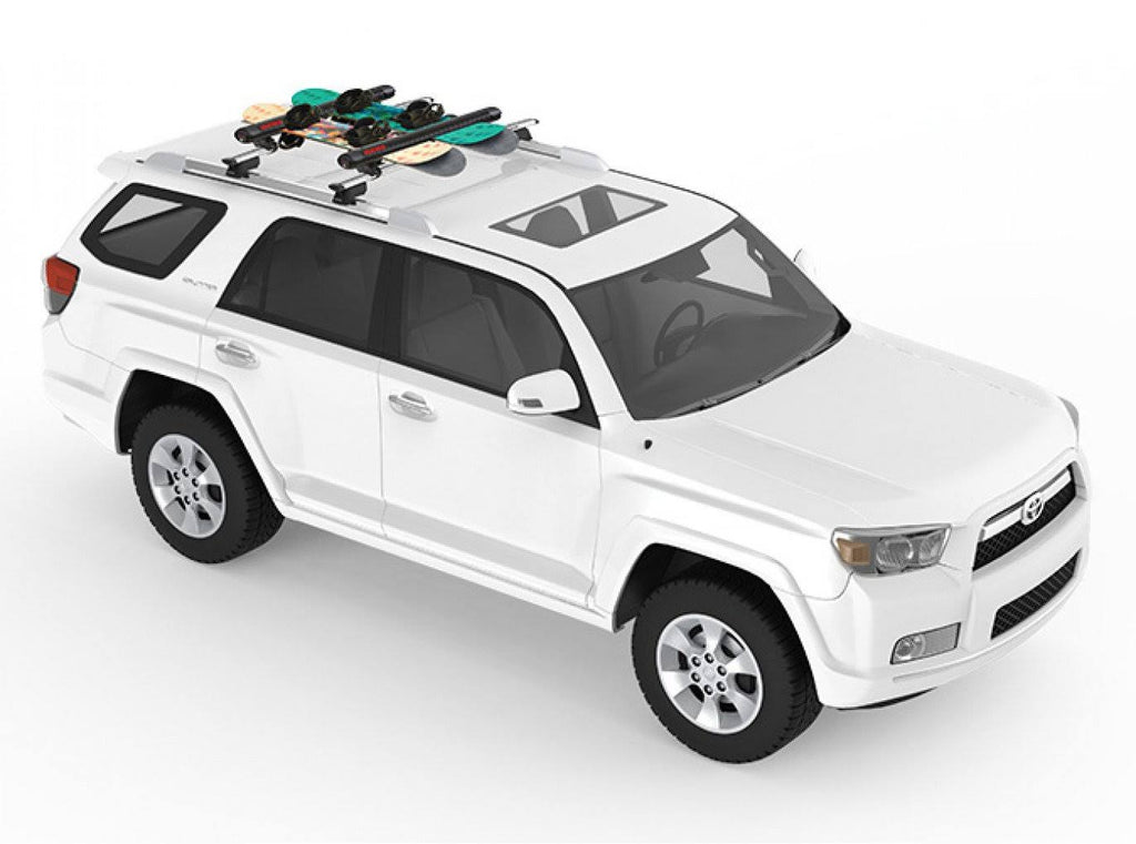 Black Ski and Snowboard Mounts with Locks B215