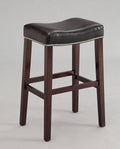 Black Bar Stool Set of 2 L2105
