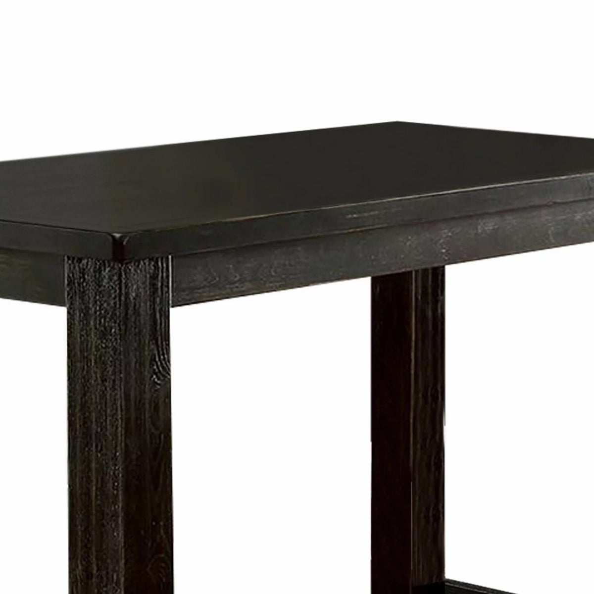 72 Inches Rectangular Dining Table with Block Legs E867315