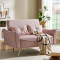 Blue Velvet Loveseat Sofa N128