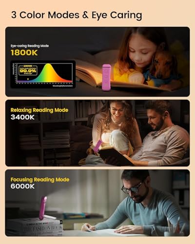 USB Rechargeable Clip-on LED Book Light S7085