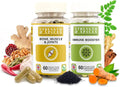 Vegan Ginger Moringa Turmeric Maca Supplement 2-Pack B788