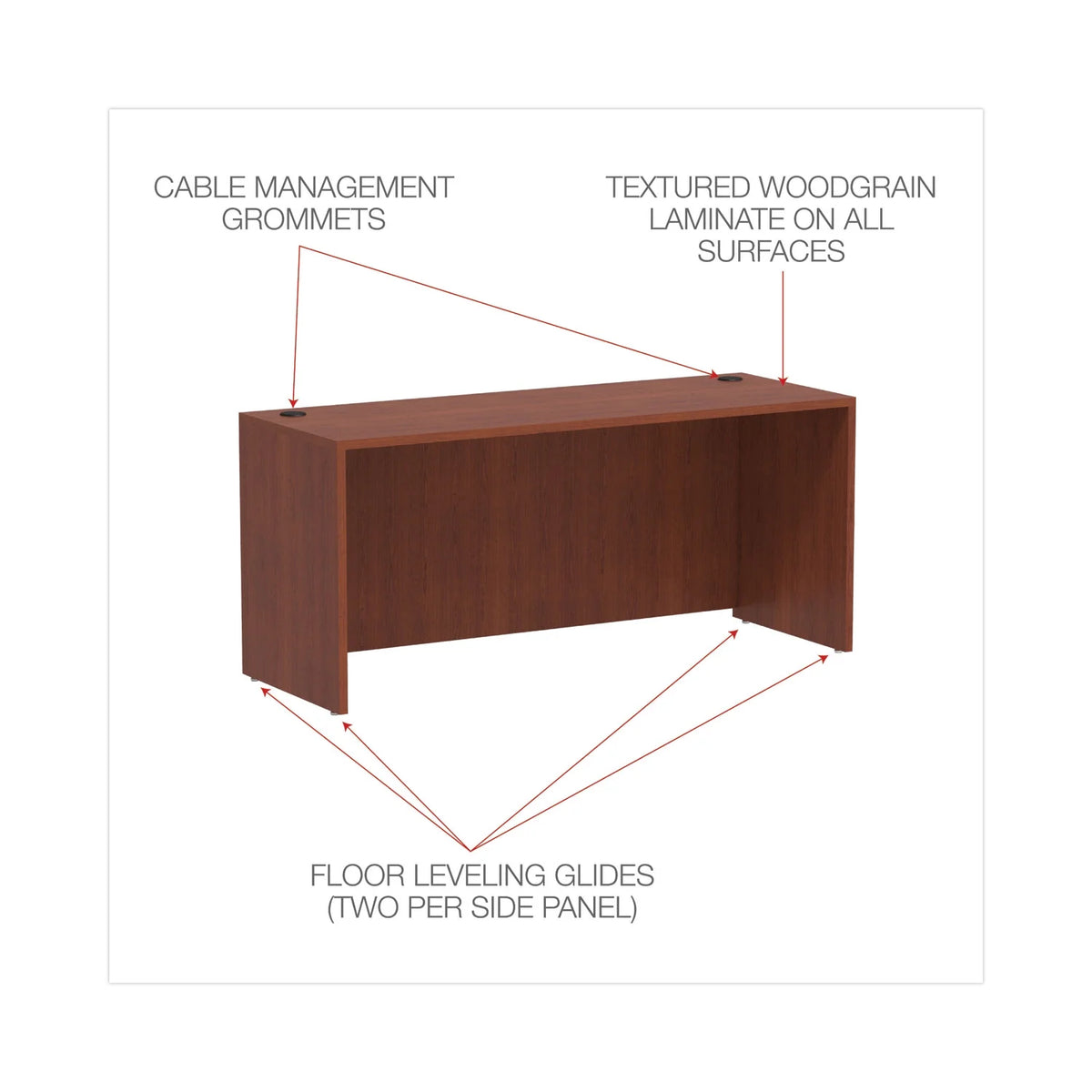 Medium Cherry Credenza S2412