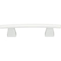 4.70 Inch High White Gloss Finish Bar Pull G59230