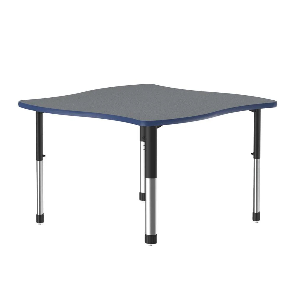 42x42" Gray Granite Laminate Desk R814516