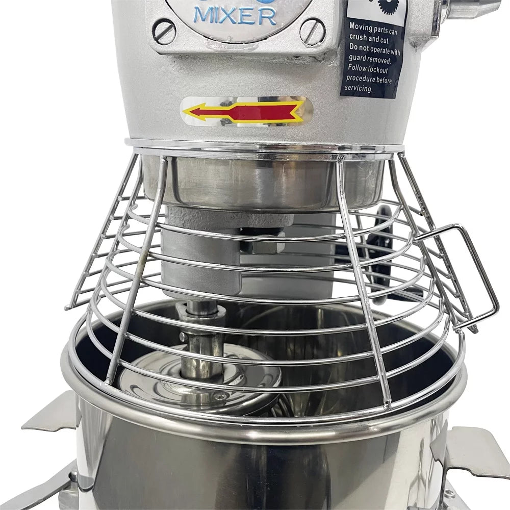 Commercial Dough Mixer 11Qt 3 Speed Stainless Steel Z676