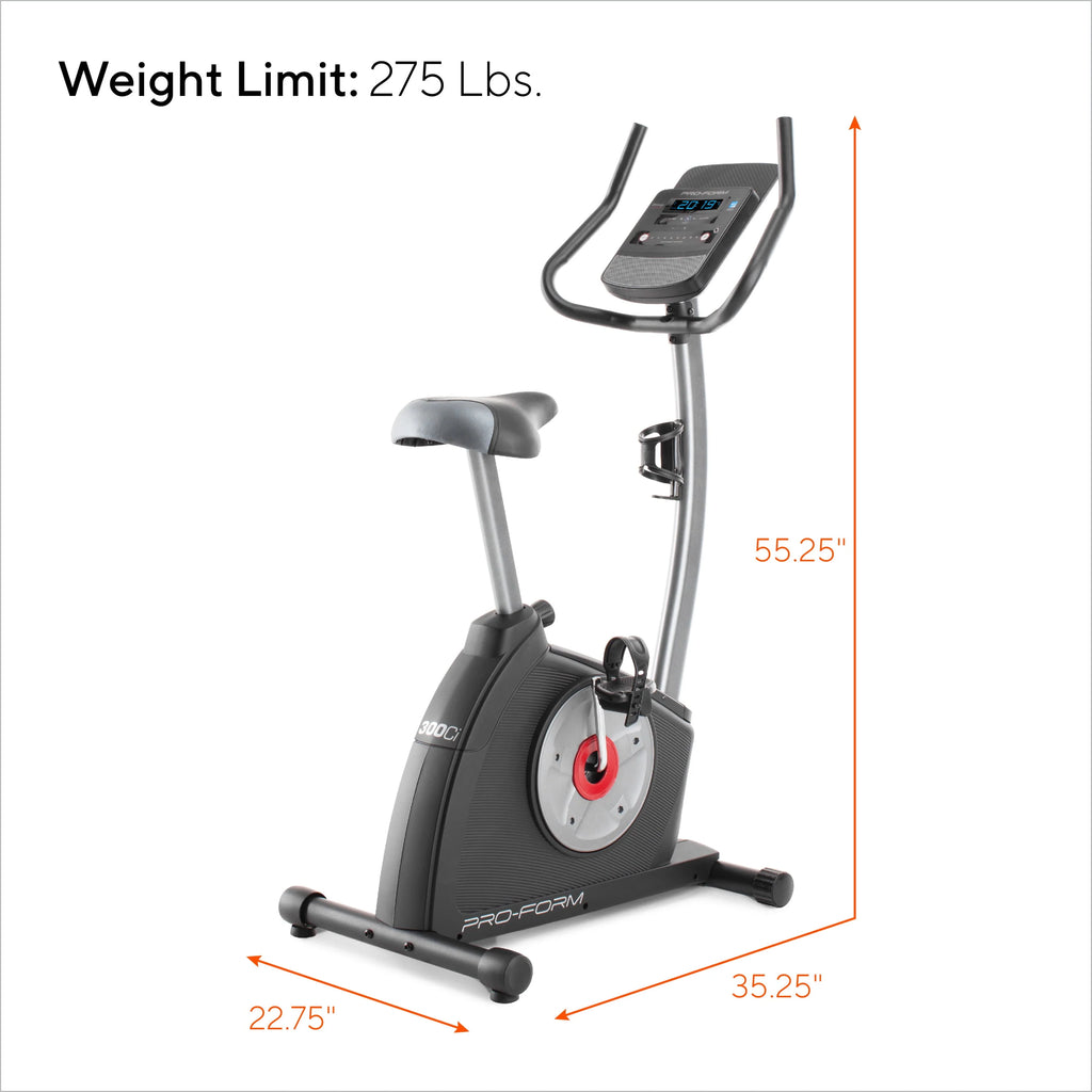 Upright Stationary Exercise Bike Q703688