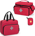 Lockable Medicine Storage Bag with Zippered Pouches Q869707