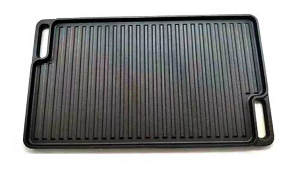 Double Sided Cast Iron Griddle Plate N28902