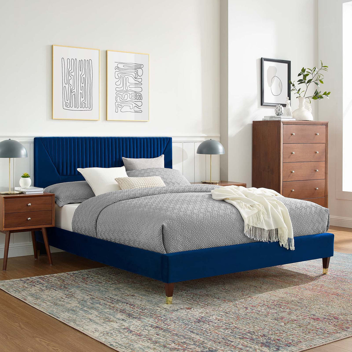 Twin Platform Bed B40656