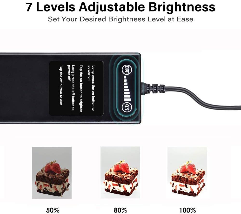 Portable Foldable 32 x 32 Inch Photo Studio Light Box with 3 Color Backdrops H75008