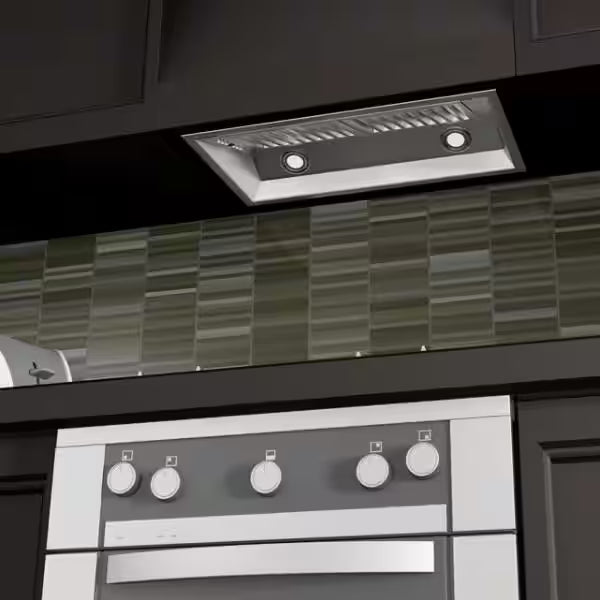 400 CFM Stainless Steel Ducted Range Hood Insert Y948