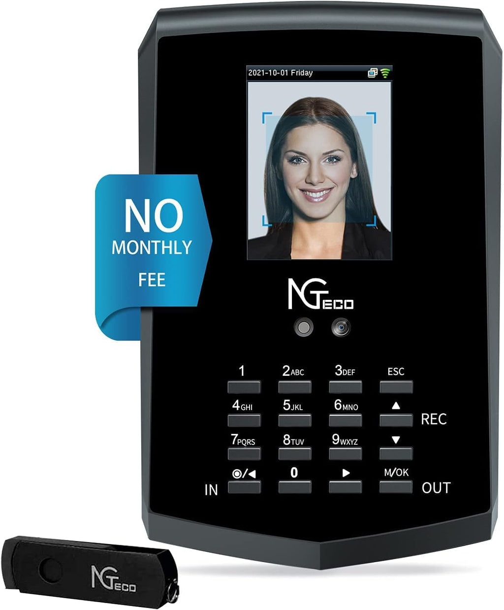 Face Recognition Time Clock U23006