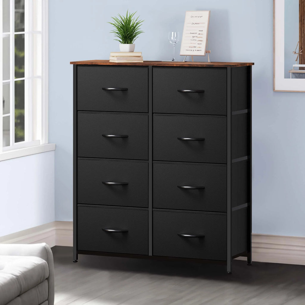 8 Drawer Fabric Dresser L84243