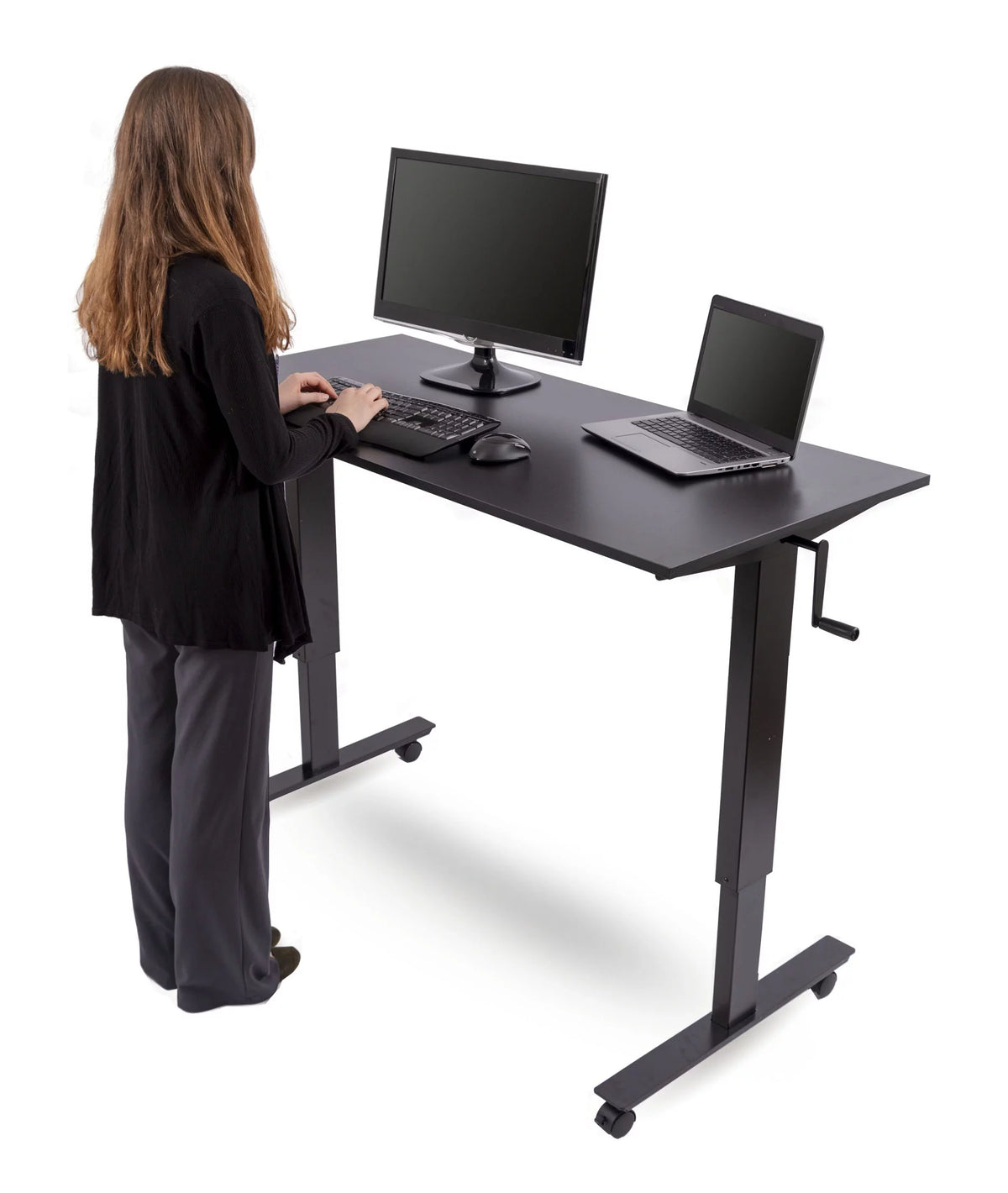 Adjustable Height Rolling Standing Desk B41836