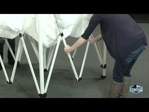 10x10 Instant Pop Up Canopy Tent with Black Cover A82727