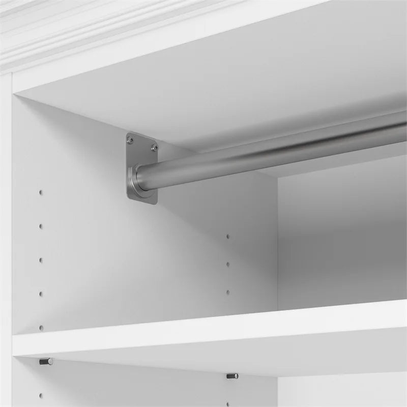 Queen Murphy Bed and Organizer in White S92333