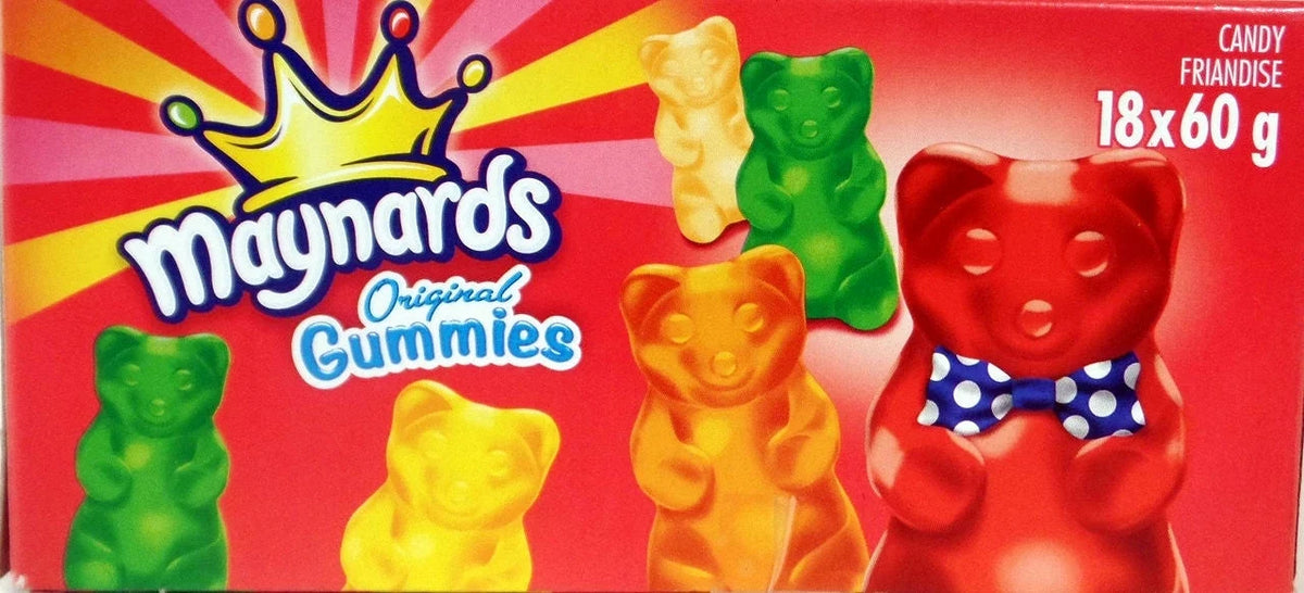 Gummies 18ct 60g 2.1oz G423