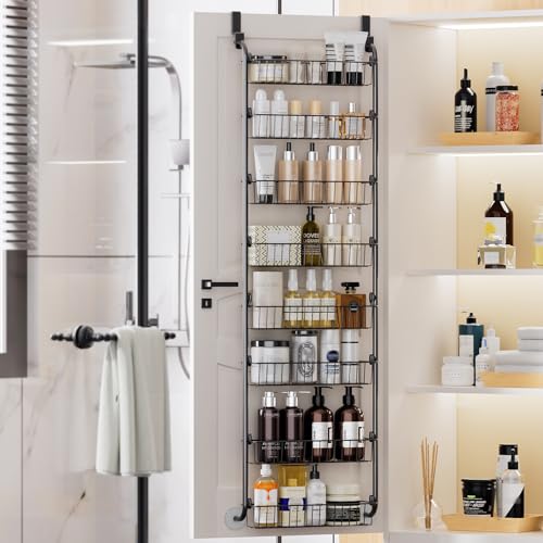 Over the Door Pantry Organizer 6-Tier White L69308