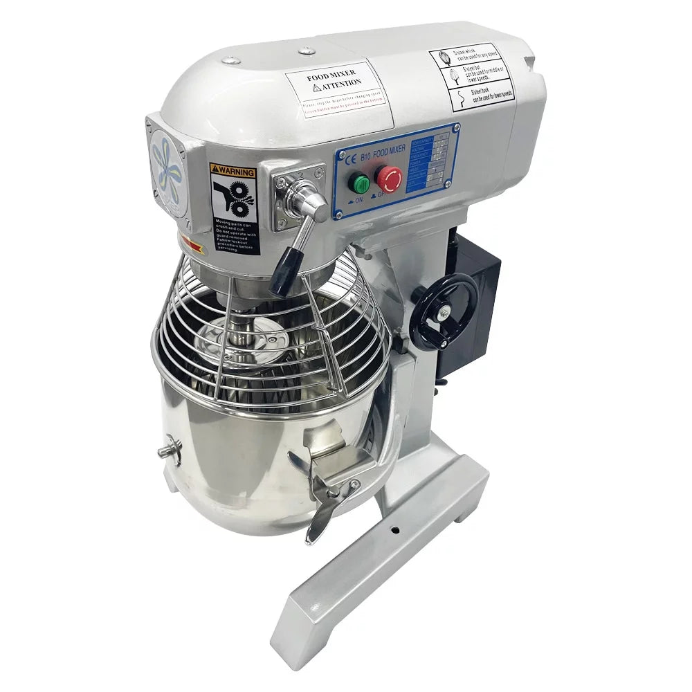 Commercial Dough Mixer 11Qt 3 Speed Stainless Steel Z676