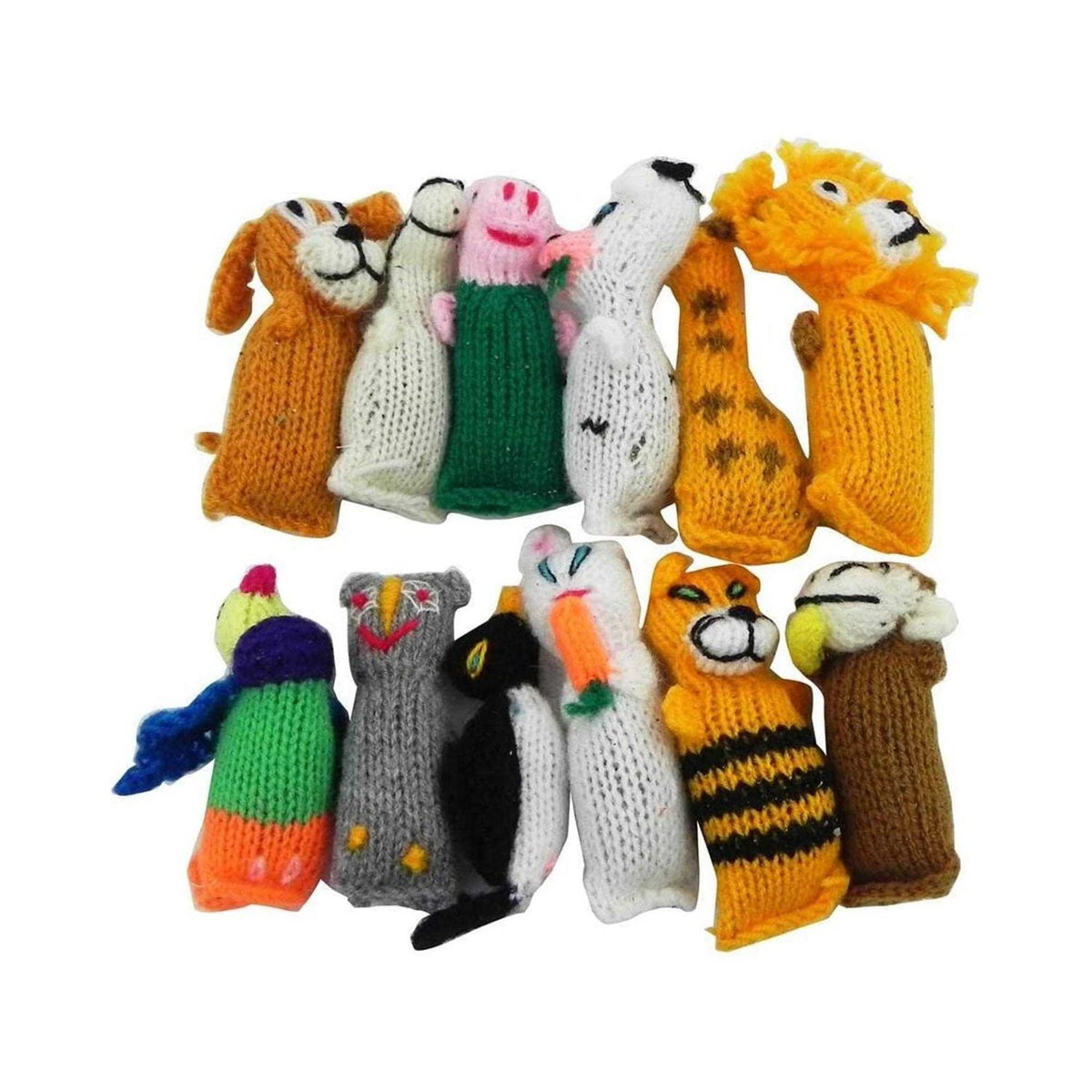 Hand Knit Wool Cat Toy with Catnip D91316