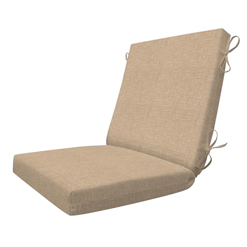 Outdoor Dining Chair Cushion 20 x 41 Navy J4166