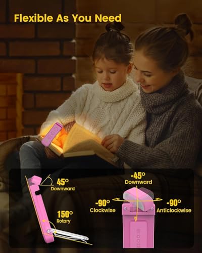 USB Rechargeable Clip-on LED Book Light S7085