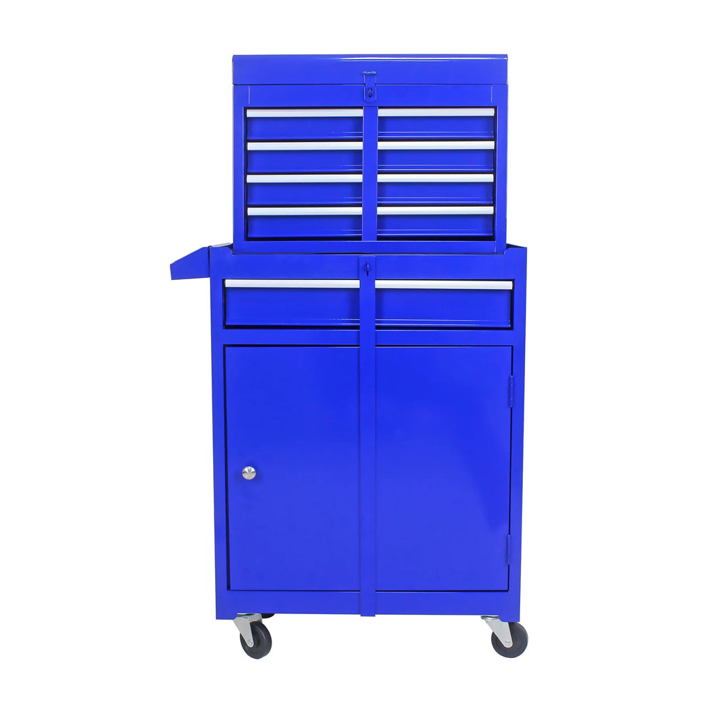 Black 4 Drawer Stainless Steel Rolling Tool Chest and Cabinet G905270